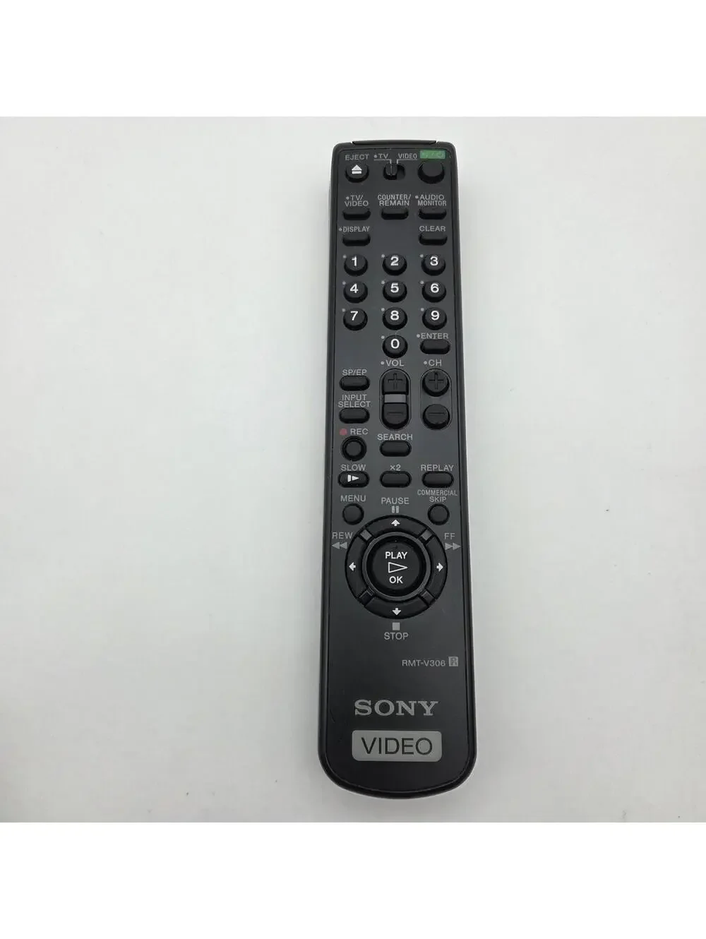 OEM Sony RMT-V306 VCR Remote Control SLV-N51 SLV-N77 SLV-N650 SLV-N750 SLV-N55